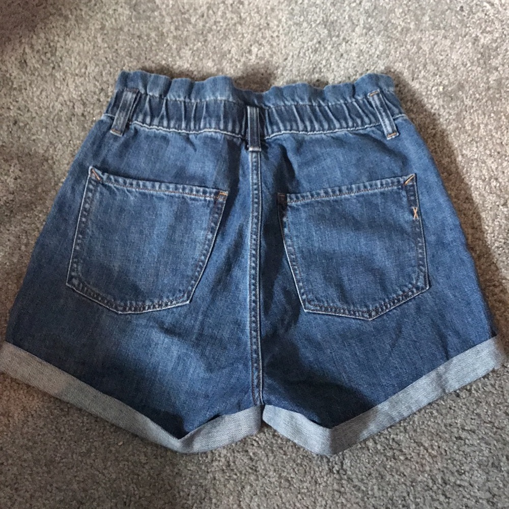 Extreme High Rise Jean Shorts - Picture 2 of 2